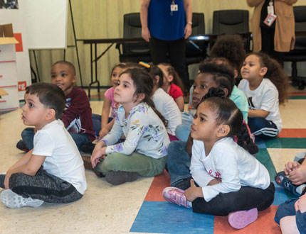 Early Head Start Photo Kids Learning In Circle Environment