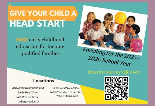Now Enrolling: FREE Early Childhood Education for Income-Qualified Families Flyer